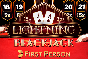 First Person Lightning Blackjack